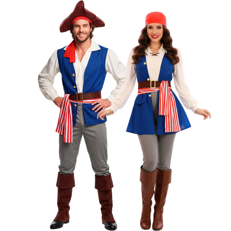 Piratas Jack y Jackeline para disfrazarte en pareja