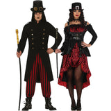 Koppelkostuums Vampires Lord en Lady Steampunk