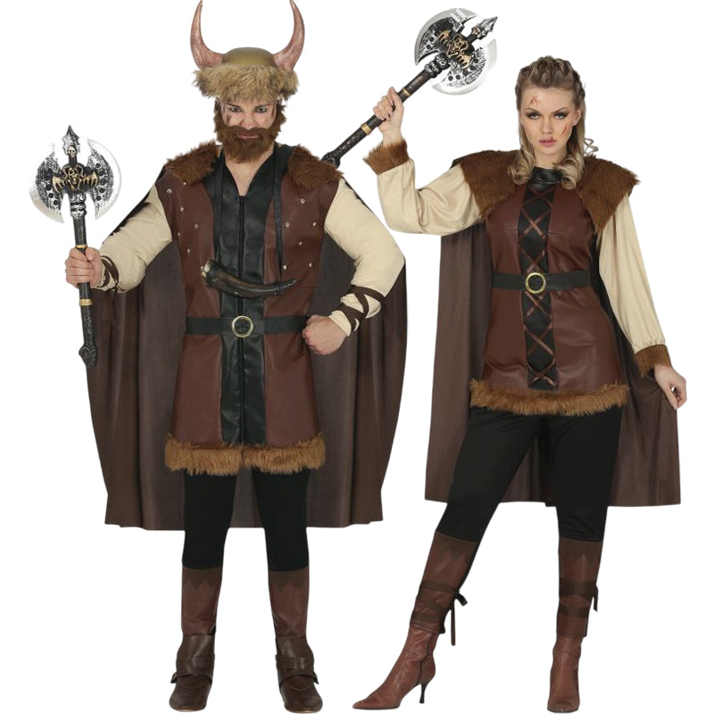 Vikingos de Normandía para disfrazarte en pareja