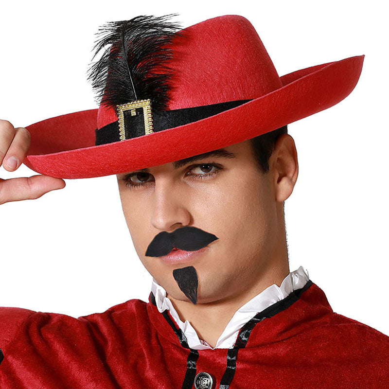 Rode musketierhoed