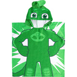 Toalla poncho Gekko para niño - PJ Masks Bis