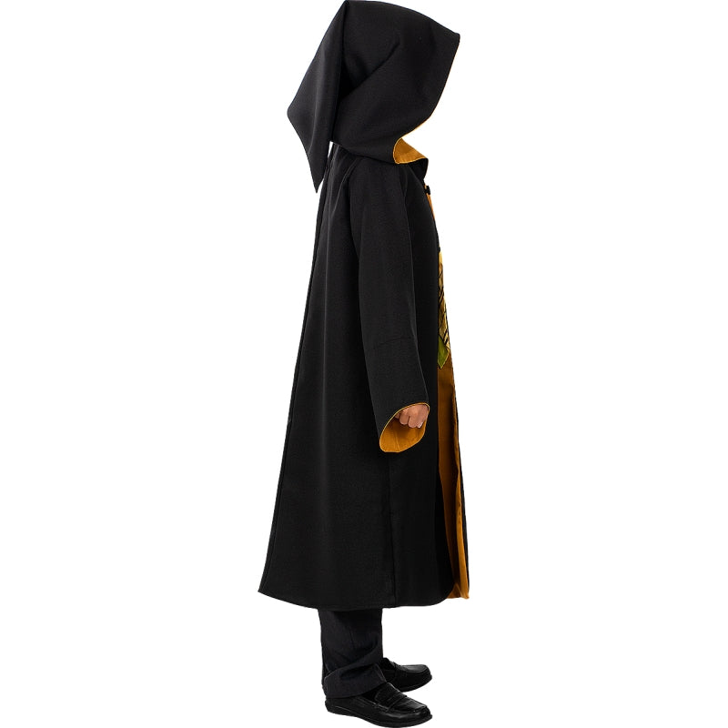Túnica Réplica Hufflepuff para niños - Diamond Edition Perfil