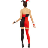 Disfraz de Harley Quinn con vestido para mujer Espalda