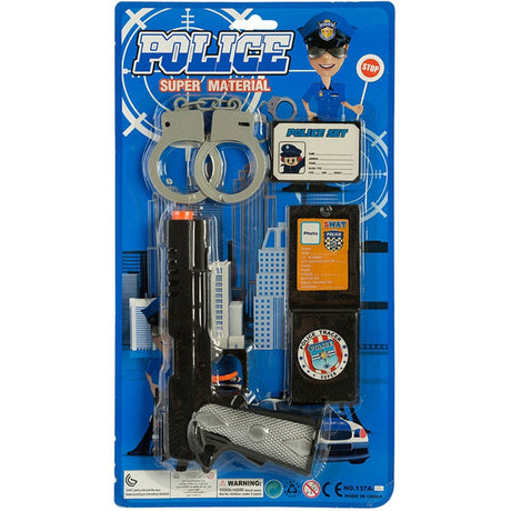 Blíster accesorios policía