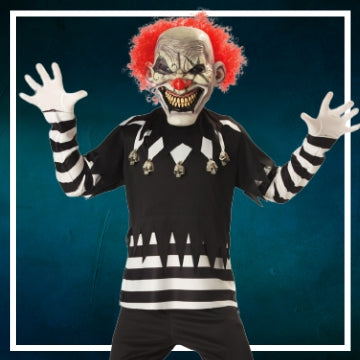 Disfraces de Payaso Asesino para niño