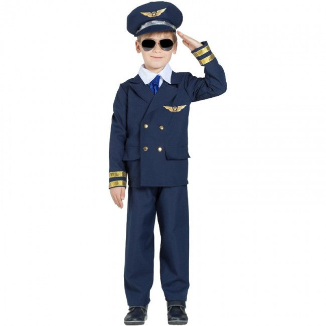 Disfraz de Comandante de vuelo para niño