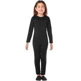 Disfraz de Maillot negro 2 piezas para niños Niña