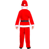 Disfraz de Papá Noel para niño Espalda