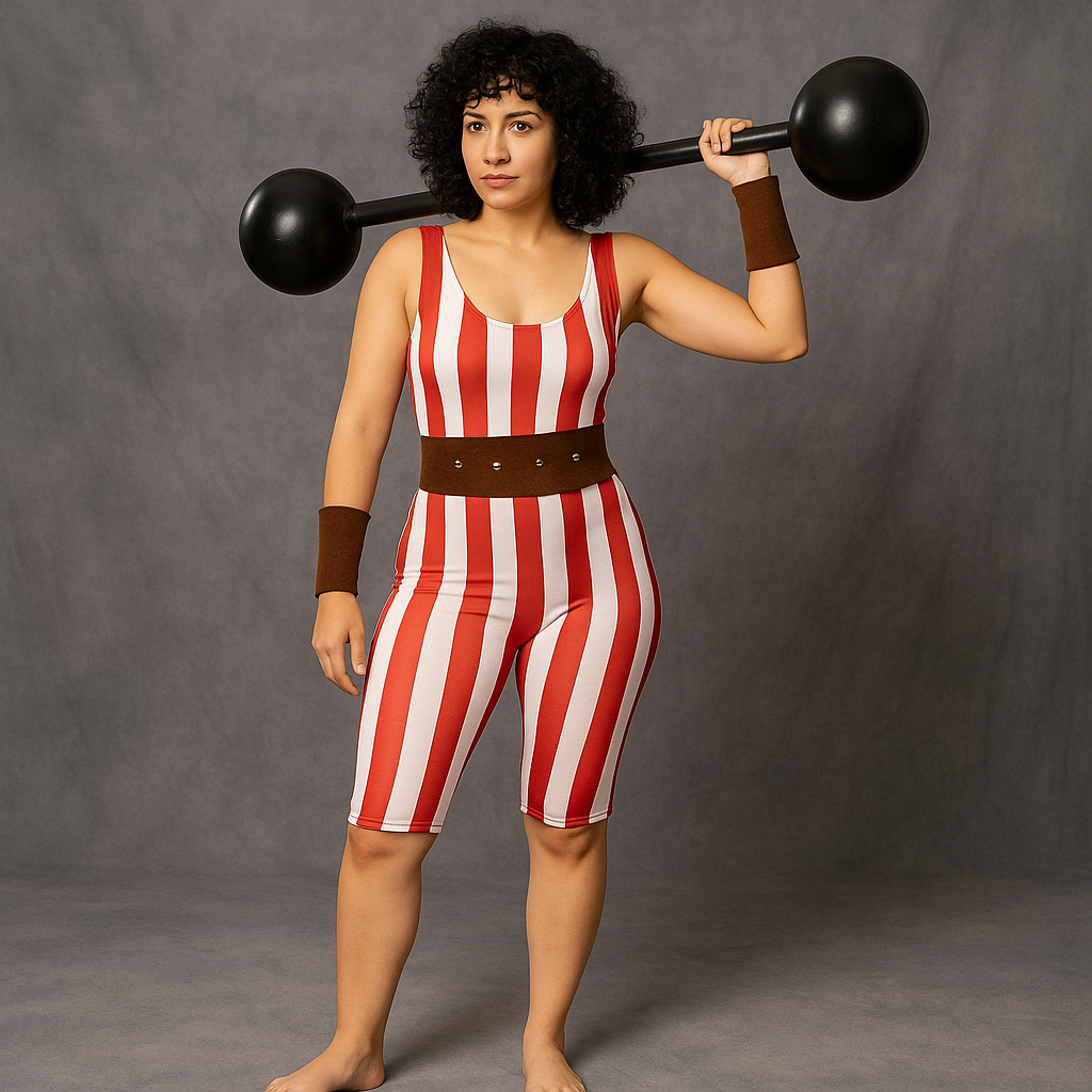 Circus Sterke Vrouw kostuum voor vrouwen