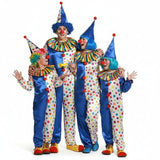 Groepskostuums Blauwe Clowns