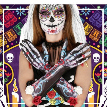 Guantes de esqueleto