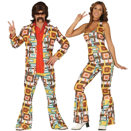 Pareja Discotequeros años 70