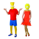 Pareja Bart y Lisa Simpson