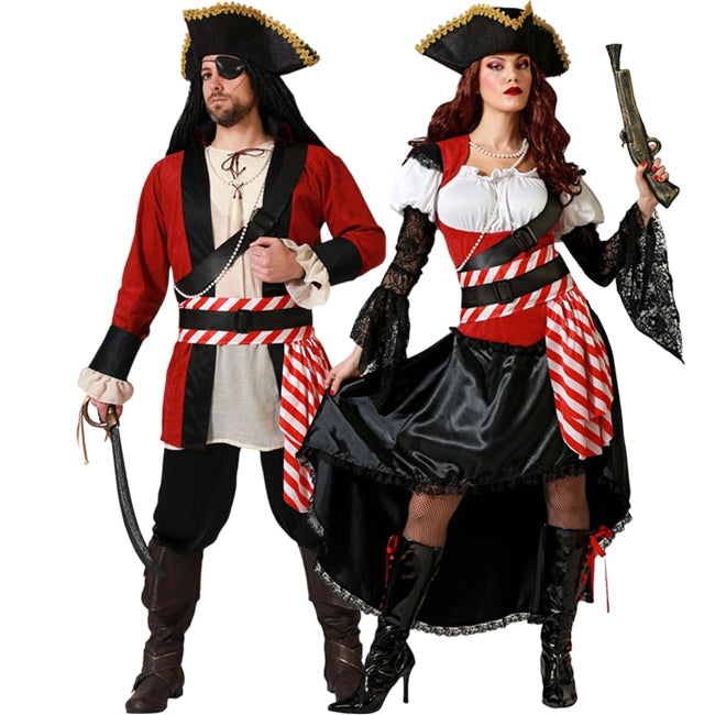 Koppelkostuums Rode Piraten