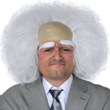 Peluca de Einstein con calva